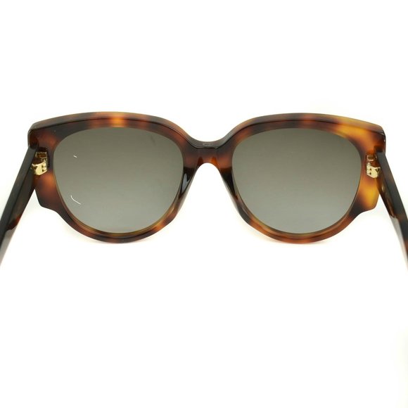 DIOR "Night 1": Tortoise Brown Logo Sunglasses mw - Picture 12 of 12